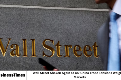 Wall Street Shaken Again as US-China Trade Tensions Weigh on Markets