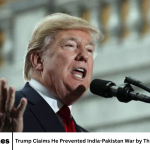 Trump Claims He Prevented India-Pakistan War by Threatening 200% Tariffs