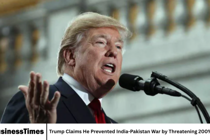Trump Claims He Prevented India-Pakistan War by Threatening 200% Tariffs