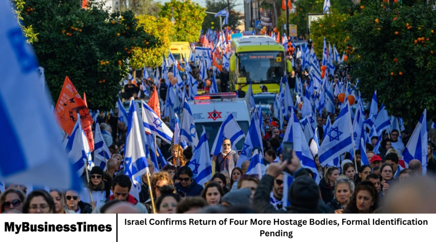 Israel Confirms Return of Four More Hostage Bodies, Formal Identification Pending