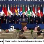 Global Leaders Convene in Egypt to Sign Gaza Ceasefire Agreement